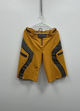 Вело/мото шорти scott usa vintage bike trail pocket shorts yellow/grey