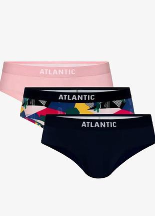 Трусы женские хипстер atlantic 3lp-181 xl розовый