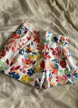 Шортики zara 8-12 месяцев