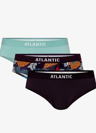 Трусы женские хипстер atlantic 3lp-181 xl голубой
