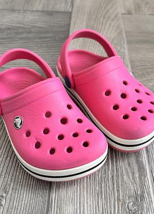 Crocs малинові оригінал c6/7