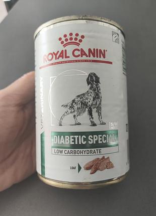 Корм для собак с диабетом diabetic special low carbohydrate