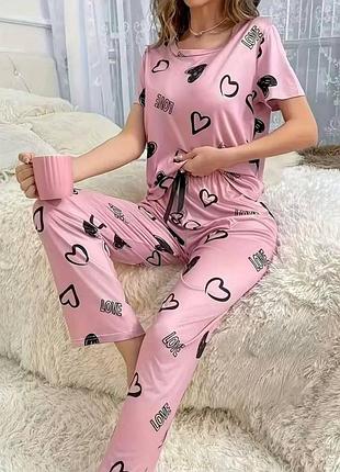 Стильная и очень комфортная пижама из нежной бамбуковой ткани