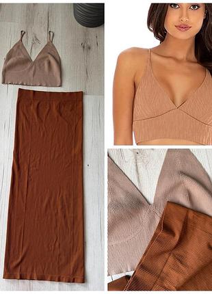 Продам набором топ asos, спідницю h&m