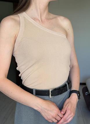 Топ zara на одне плече