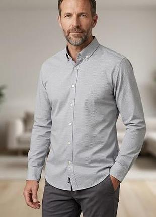Сорочка\рубашка hugo boss rikard_53 slim fit shirt