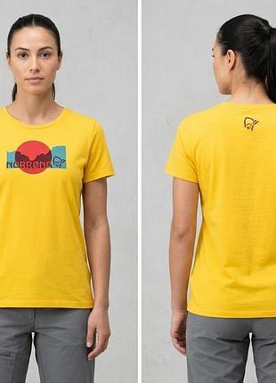 Футболка norrona 29 cotton moon t-shirt