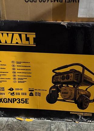 Генератор dewalt dxgnp35e 3,5 квт 4