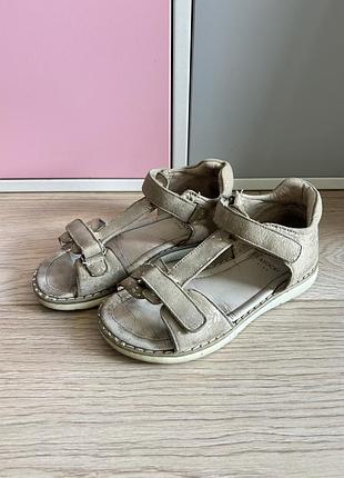 Босоножки сандали кожаные 29 р lasocki шкіра шкіряні сандалі босоніжки 18 см