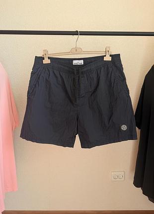 Шорты stone island light hot summer shorts patch program