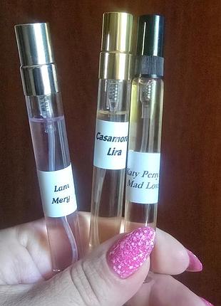Відливанти lanvin merry me,  casamorati lira  katy perry mad love