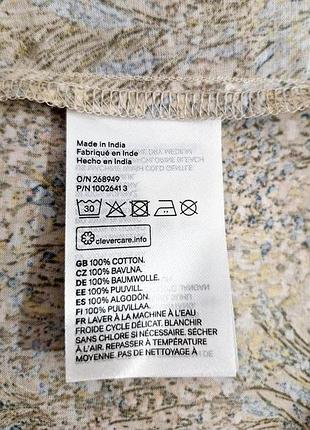 Стильный хлопковый сарафан свободного кроя h&amp;m s-m