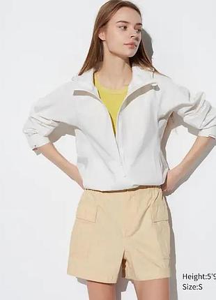 Uniqlo шорти карго бежеві бавовна розмір m-l