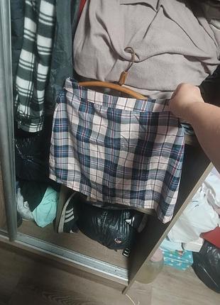 Нову гарну юбку в клітинку продам, прімарк.