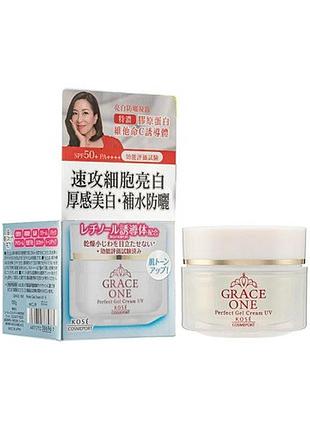 Крем-гель kose grace one від сухості і зморшок з спф 50 + /pa++++ все-в-одному від 50 років