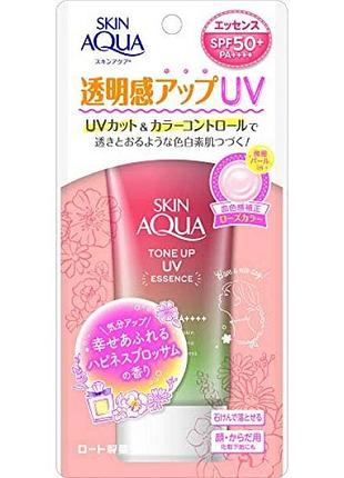 Солнцезащитный легкий крем rohto sunplay с коррекцией цвета для бледной кожи с spf50+ pa++++ 80г