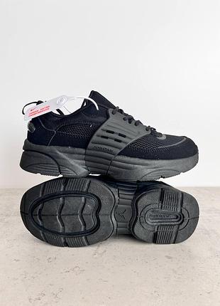Уцінка кросівки унісекс nike air jordan trunner чорні