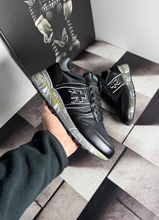 Стильні кросівки premiata mase black