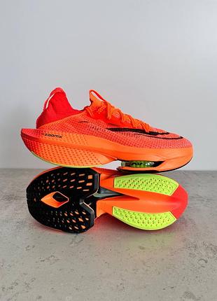Уцінка бігові унісекс кросівки nike air zoom alphafly next% 2 orange