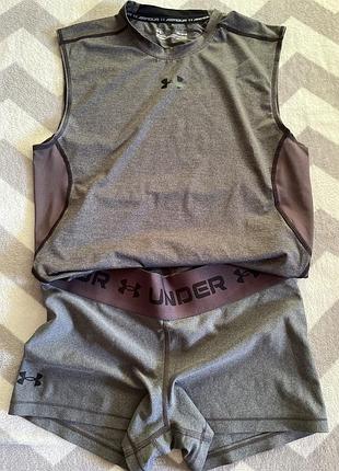 Футболка компресійна + боксери under armour “l”