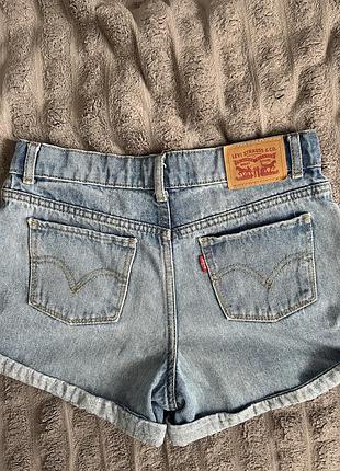 Шорти levi’s, розмір xs-xxs оригінал