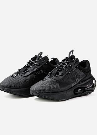 Стильные кроссовки nike air max 2021 triple black noir