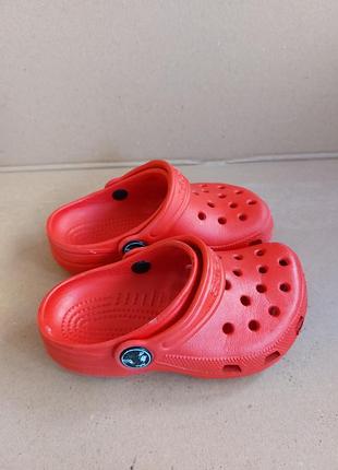 Дитячи оригинальные crocs. 23-24.6с7, стелька 14см