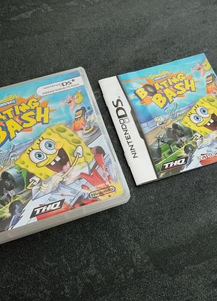 Картридж spongebob squarepants boating bash (nintendo ds)