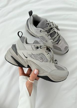 Кросівки жіночі nike m2k tekno grey