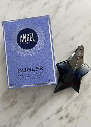 Mugler angel limited edition shimmering dark blue