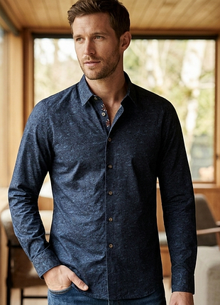 Сорочка\рубашка paul smith slim fit printed shirt