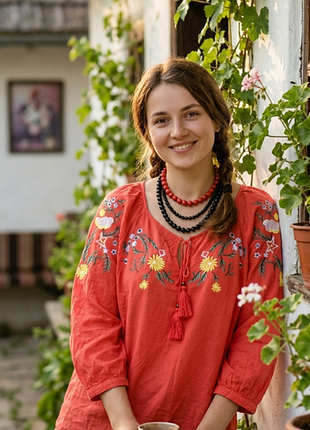 Віскоза вишиванка 16 р