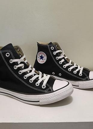Кеди converse all star hi black m9160c оригінал