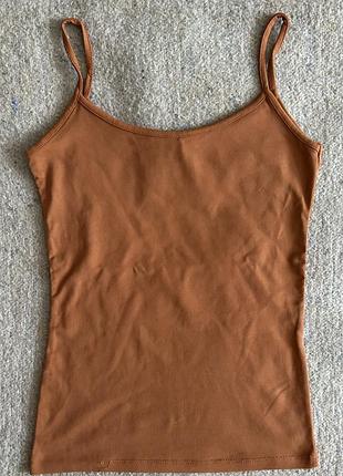 Майка эластан zara xs xxs  женская