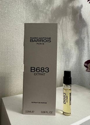 ❤️marc-antoine barrois b683 extrait, пробник, оригінал