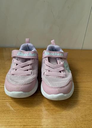Кросівки на дівчинку skechers 24 розмір