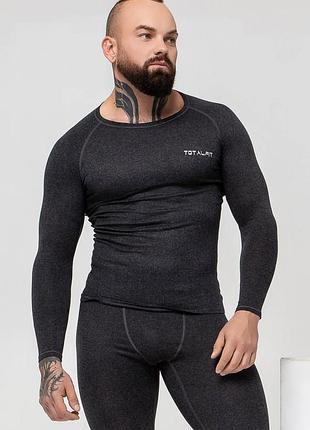Чоловіча термофутболка totalfit iceland tmr1-v9 серый, s