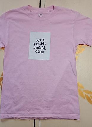 Anti social social club футболка размер s