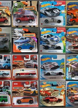 Моделі hot wheels/matchbox (180-4), машинки хот вілс/мачбокс
