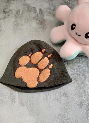 Шапка jack wolfskin front paw хакі