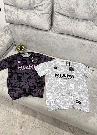 Футболка bape x inter miami