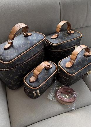 Косметичка сет косметичок louis vuitton сумочка