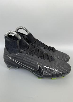 Оригінальні  бутси nike zoom superfly 9 elite black 38.5р.24см.