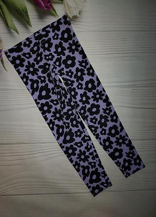 Лосины лосины в цветы m&amp;s