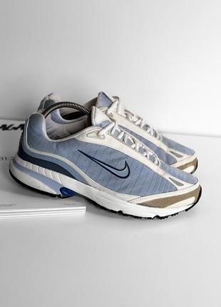 Вінтажні кросівки vintage 2005 nike air althea women’s running shoes blue white 311927-551