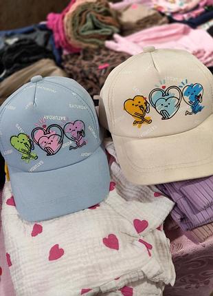 Кепка для девочек 2-5 лет