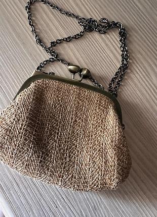 Сумочка соломʼяна accessorize 3