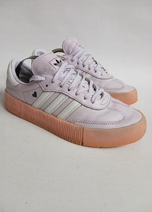 Кожаные кроссовки adidas