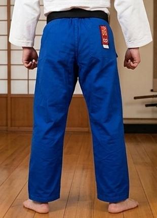 Професійні штани для дзюдо та єдиноборств hayashi kirin (сині, нові)