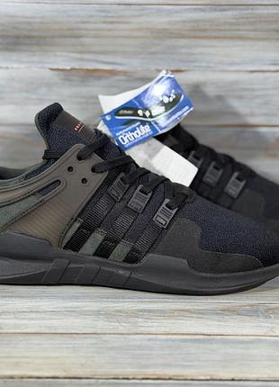 Adidas originals eqt support adv 'black turbo' оригинальные кроссовки